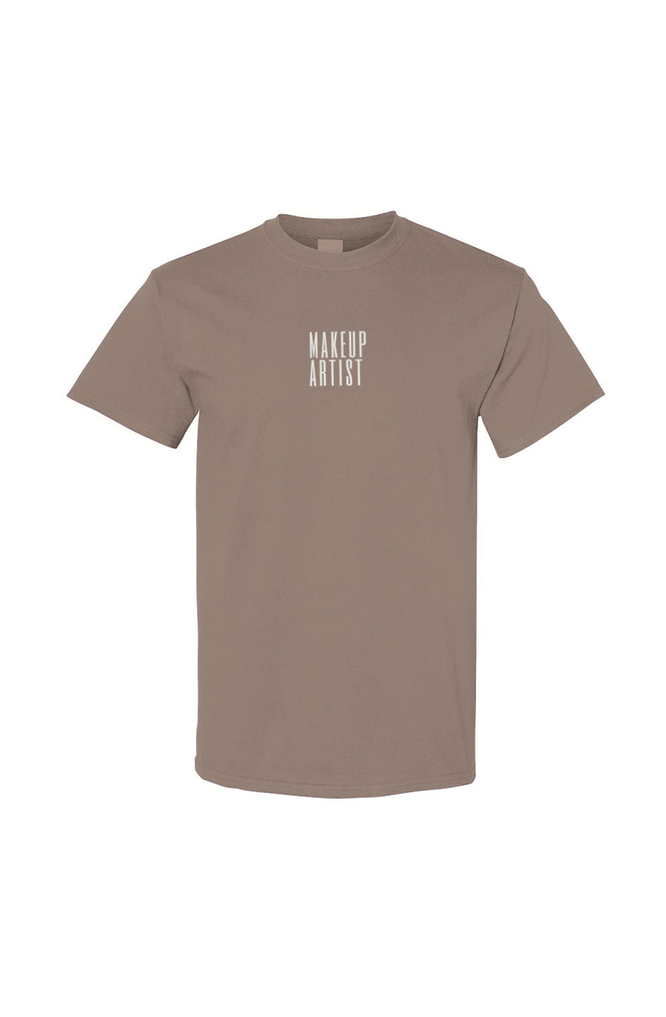 Makeup Artist Embroidered Tee (neutrals)