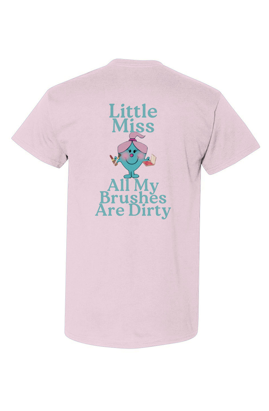 Dirty Brushes Tee (blue)