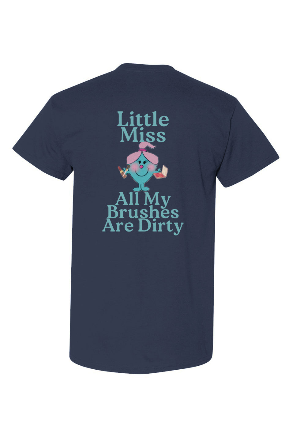 Dirty Brushes Tee (blue)