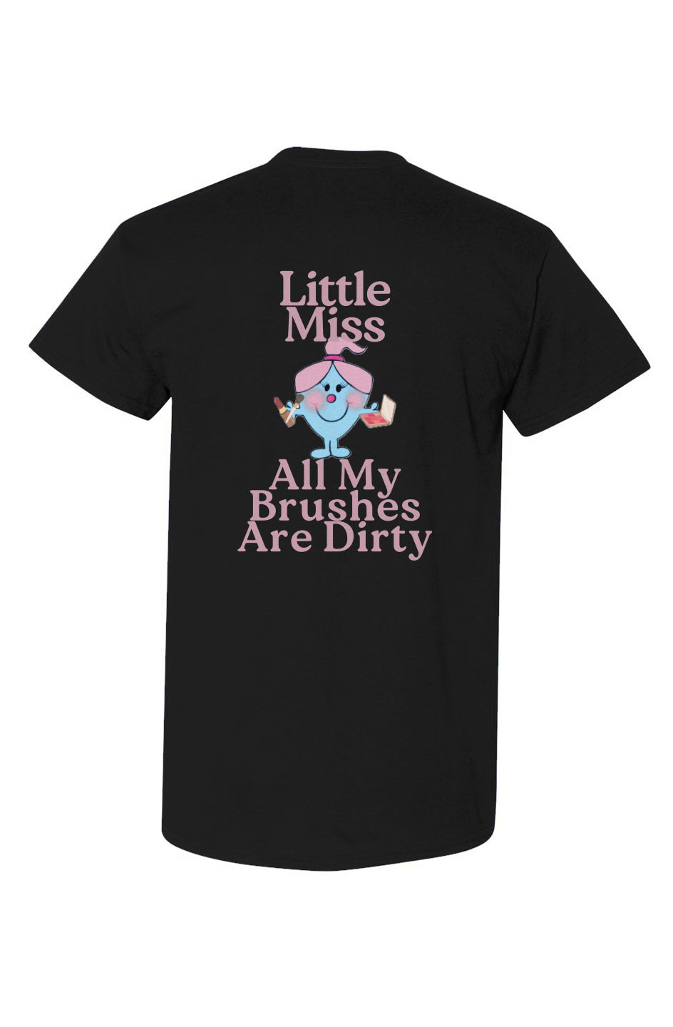 Dirty Brushes (pink lettering)